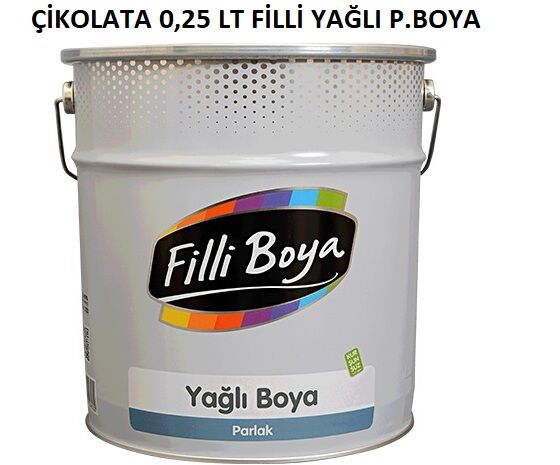 Çikolata 0,25 Lt Filli Yağlı Parlak Boya