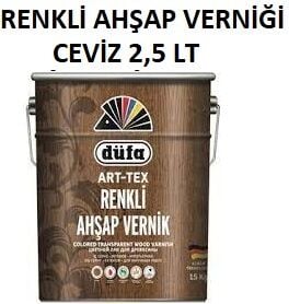 RENKLİ AHŞAP VRNĞ CEVİZ 2,5 L