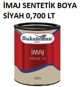 İMAJ SENTETİK BOYA SİYAH 0,700 LT