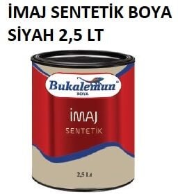 İMAJ SENTETİK BOYA SİYAH 2,5 LT