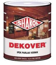 İSHAKOL ŞEFFAF VERNİK 2,5 LT