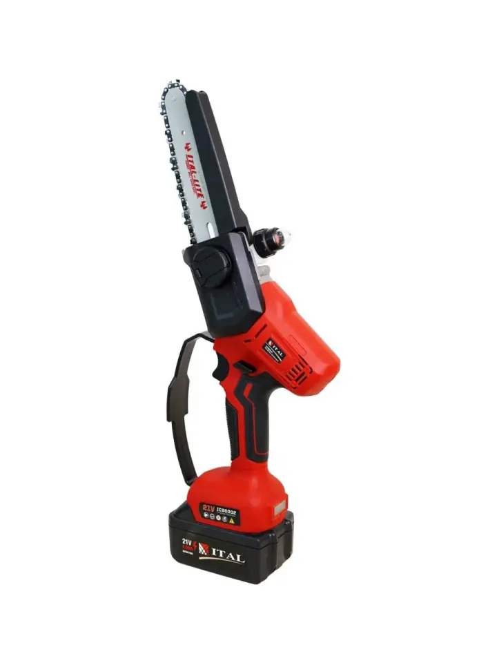 İtal ICS6002 Akülü Budama 2X21V Akü Uzun Palalı El Testeresi