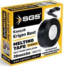 KAUÇUK ERİYEN BANT 20MM X 3 METRE