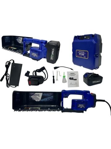 Rapco J30 Şarjlı Çay Toplama Makinesi 6200 Devir Akülü Profesyonel Çay Hasat ve Kesme Makinesi