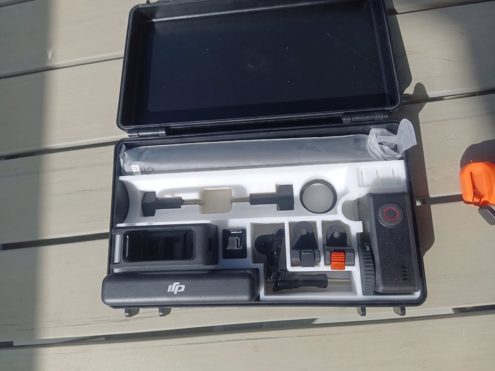 DJI Action 5 Adventure Combo İçin Dayanıklı Seyahat Taşıma Çantası
