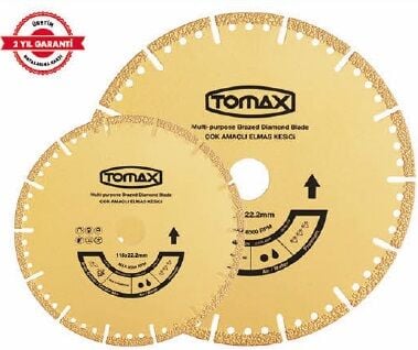 Tomax Çok Amaçlı Elmas Kesici 180 x 22.2 mm
