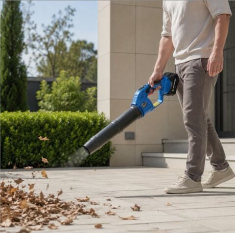 Hyundai HBL201 20V Çift Akülü Üfleme Makinesi 2x4.0Ah Bataryalı Kömürsüz Blower