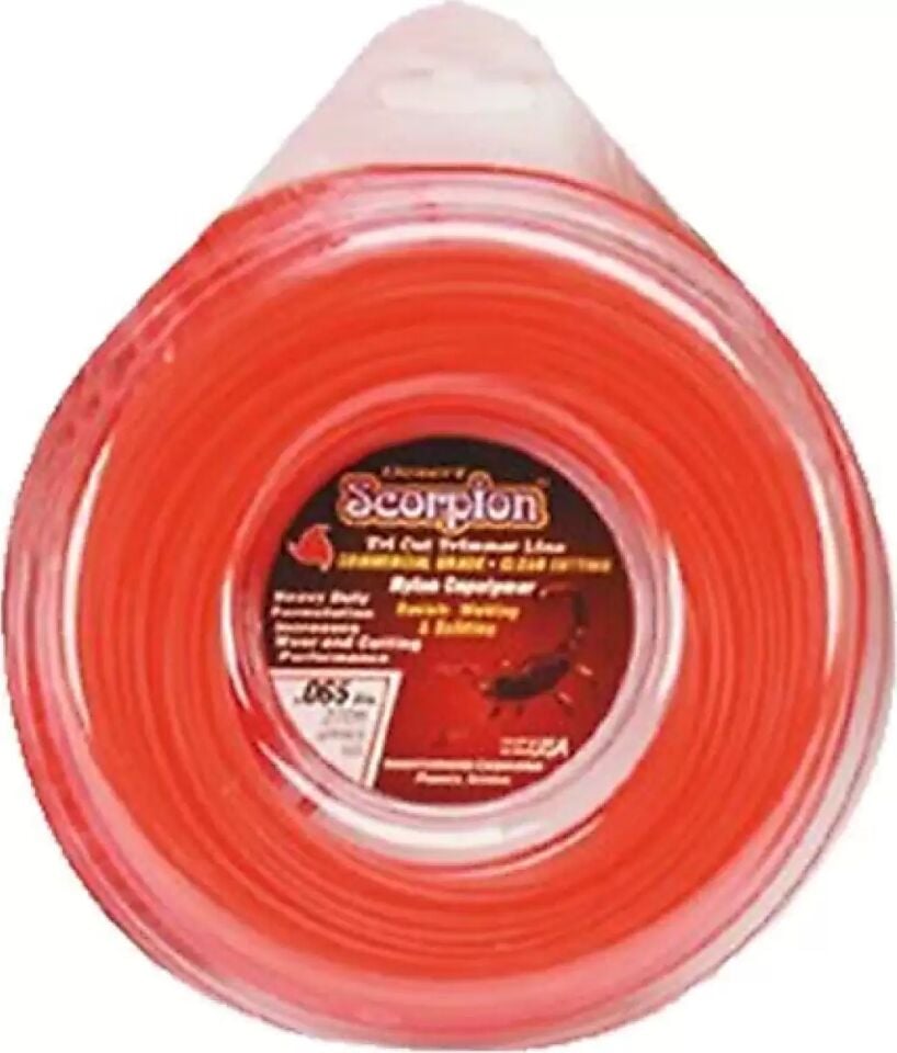 Scorpion Akrep Misina 3.3mm 41METRE Kırmızı 3 Köşe