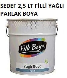 Sedef 2,5 Lt Filli Yağlı Parlak Boya
