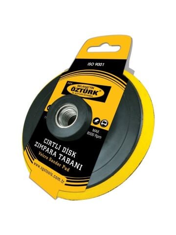 Sgs 285 Cırtlı Disk Zımpara Tabanı 115 mm