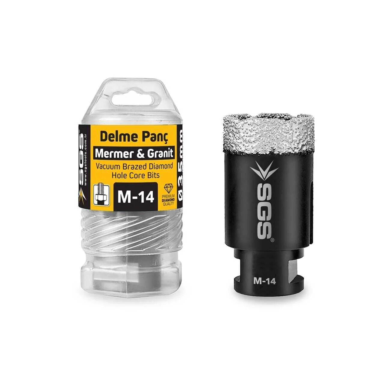 Sgs Mermer-Granit Delme Panç M14 -50 mm