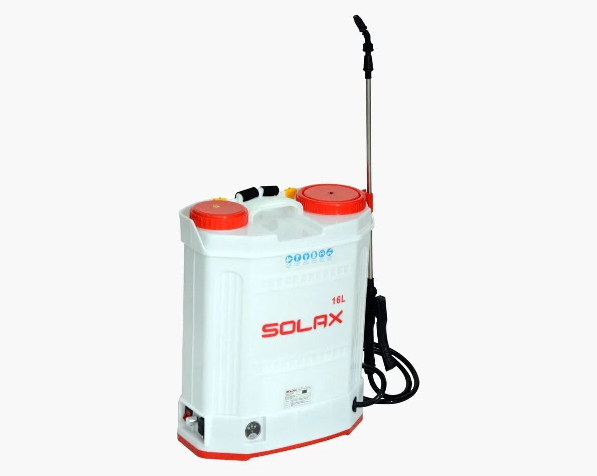 Solax 16 Litre Şarjlı İlaçlama Pompası - Akülü Sırt Pompası