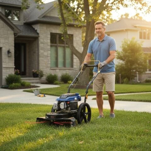 Hyundai HPT170 Tekerlekli Çalı Tırpanı 170cc 5HP 560mm Kesim