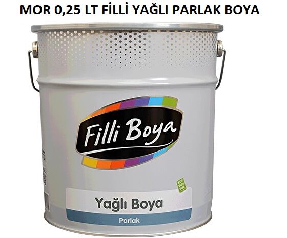 Mor 0,25 Lt Filli Yağlı Parlak Boya
