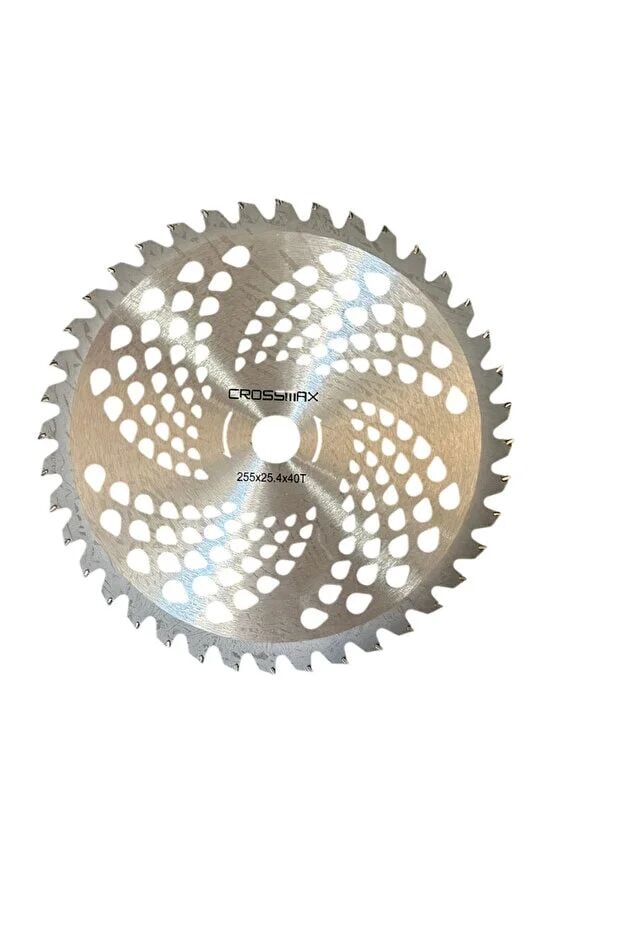 Motorlu Tırpan Testere Bıçağı 255 Mm X 25.4 Mm X 40t – Daire Testere Çelik Bıçak