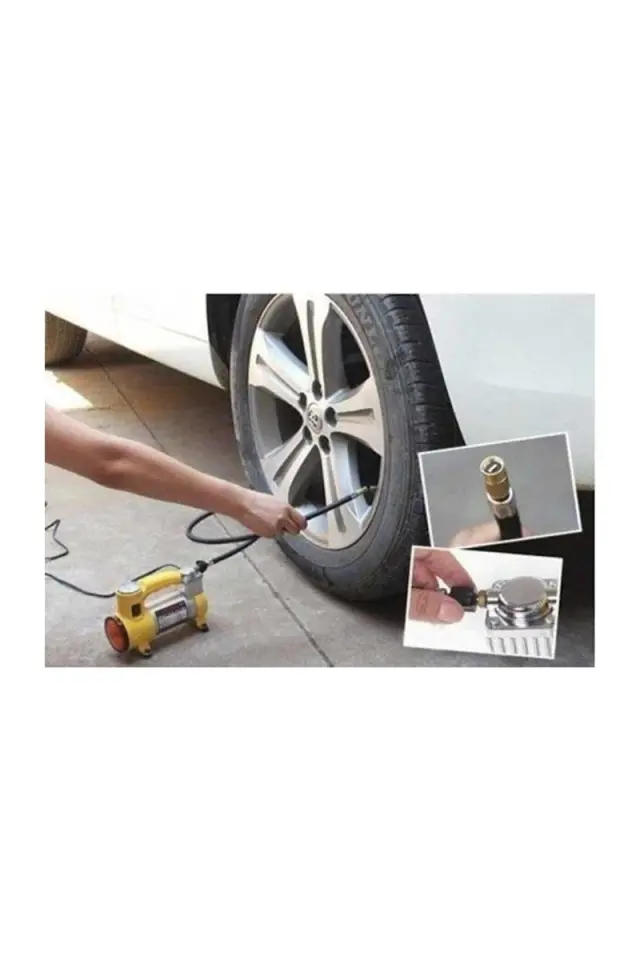 Mytol FY-001A 140 Psi Metal Gövdeli ve Işıklı Araç Kompresörü