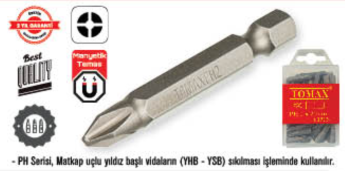 Tomax Ph3X25 Bits Uc