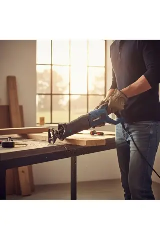 Hyundai HRS850 850W Tilki Kuyruğu Testere Devir Ayarlı | Ahşap & Metal Kesim