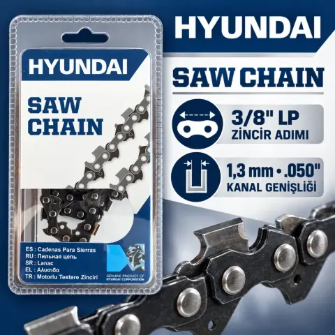 Hyundai Hyundaı Zincir 91 1.3mm 27.5 Diş Köşeli